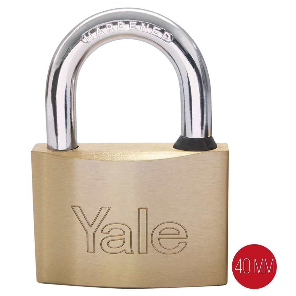 CANDADO DORADO BLISTER 40MM YALE