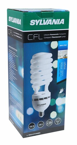 [P38250] BOMBILLA AHORRADORA ESPIRAL 105W DL SYLVANIA