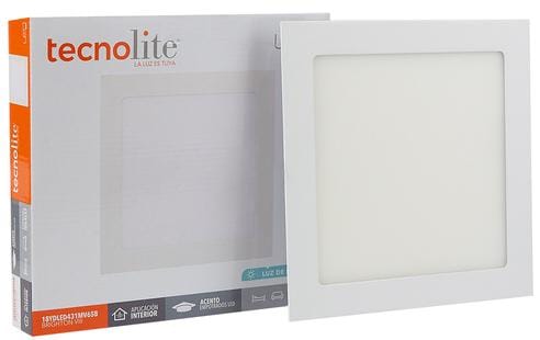 [18YDLED431MV65B] LAMPARA LED OJO DE BUEY CUADRADO 18W LUZ BLANCO TECNO LITE