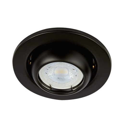 [YD-345/N-OCT] LAMPARA OJO DE BUEY PARA C/OCT NEGRO TECNO LITE