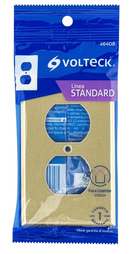 [46408] PLACA DE ALUMINIO DOBLE VOLTECK