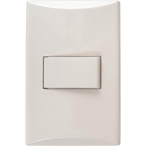 [1001-V] SWITCH 3 WAY 15A 125V MARFIL PLATA   EAGLE