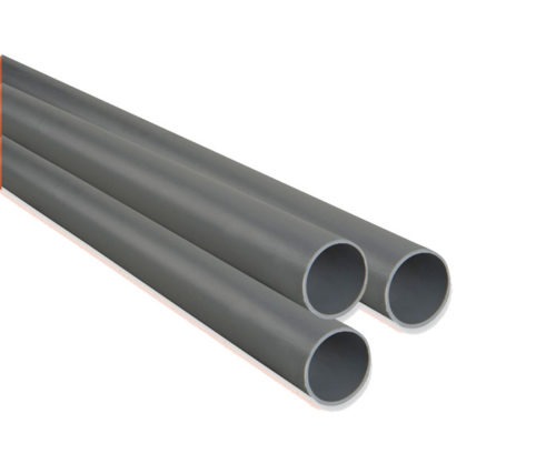 [4055] TUBO DUCTO PVC DE 2 GRIS